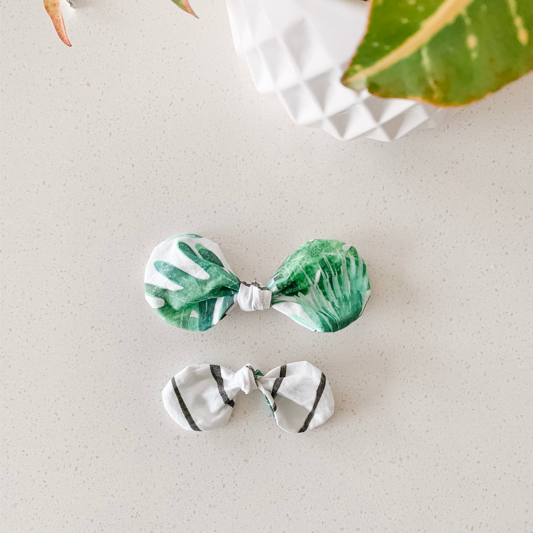 tropical vibes bow
